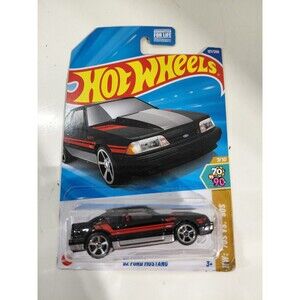NIP Hot Wheels 70s vs. 90s 1:64 Die Cast 1992 Ford Mustang Foxbody Muscle Car